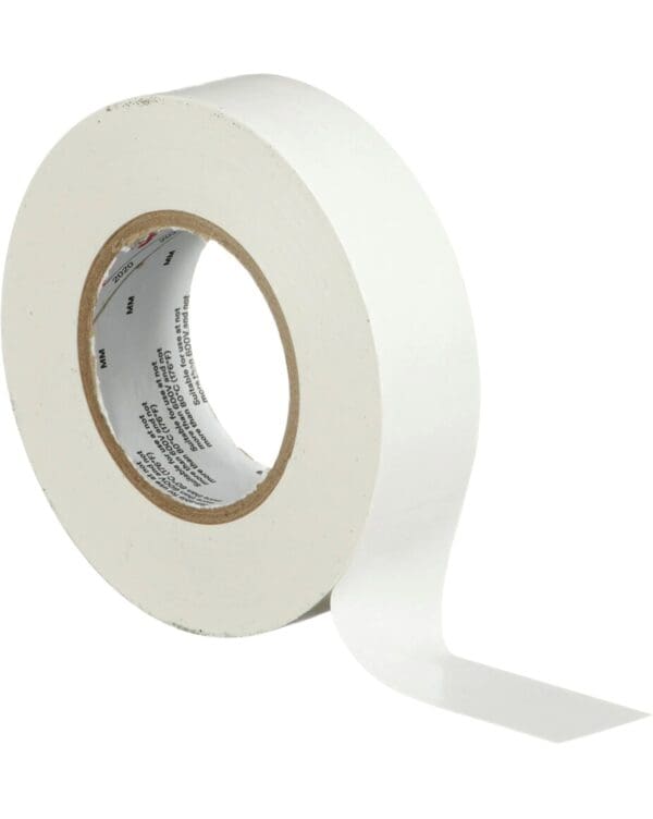 A roll of white tape is shown.