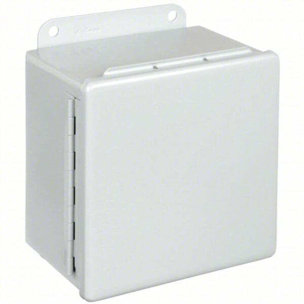 Hoffman A606CH 6x6x4 Steel Enclosure – NEMA 12/13, IP65, Continuous Hinge
